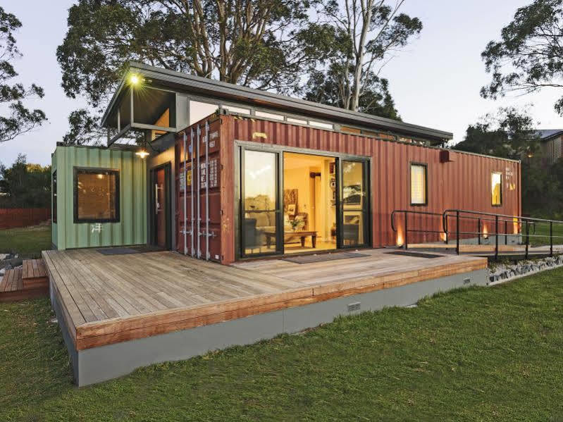 Ferienwohnung Coastal Pods Wynyard Exterior foto