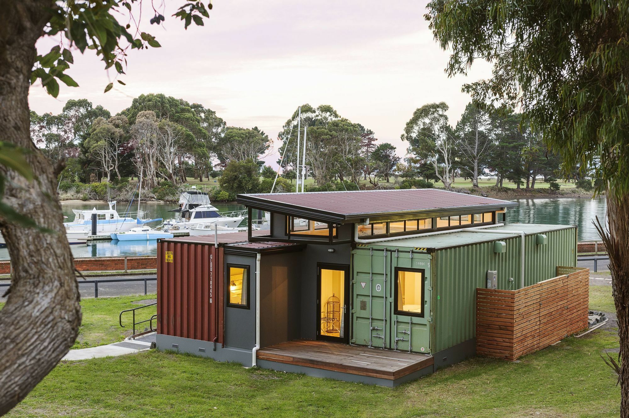 Ferienwohnung Coastal Pods Wynyard Exterior foto